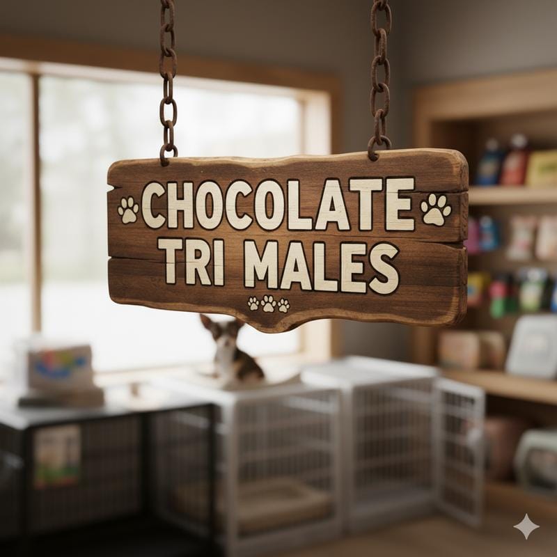 CHOCOLATE TRI MALES