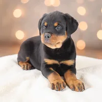 Gotcha F1, a female Rottweiler for sale in Elysian, MN – Photo 1 of 2