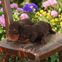 CC girl, a male Miniature Dachshund for sale in Elysian, MN – 2 of 2