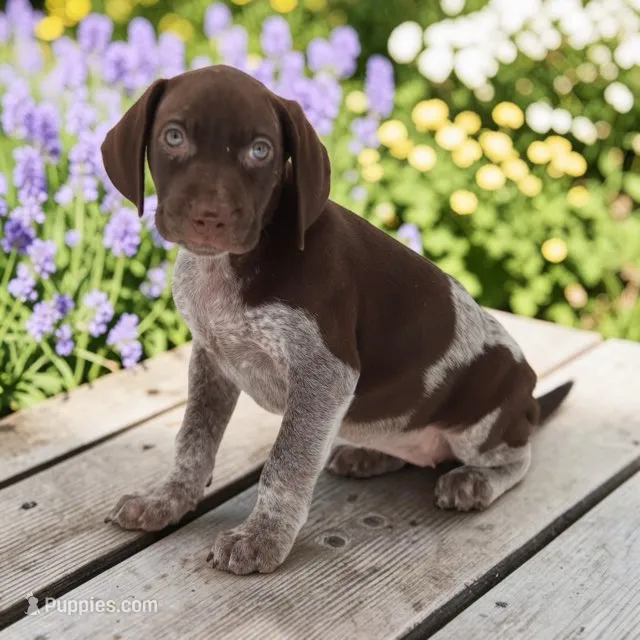 Tango F5 – German Shorthaired Pointer puppy for sale in Waterville, MN