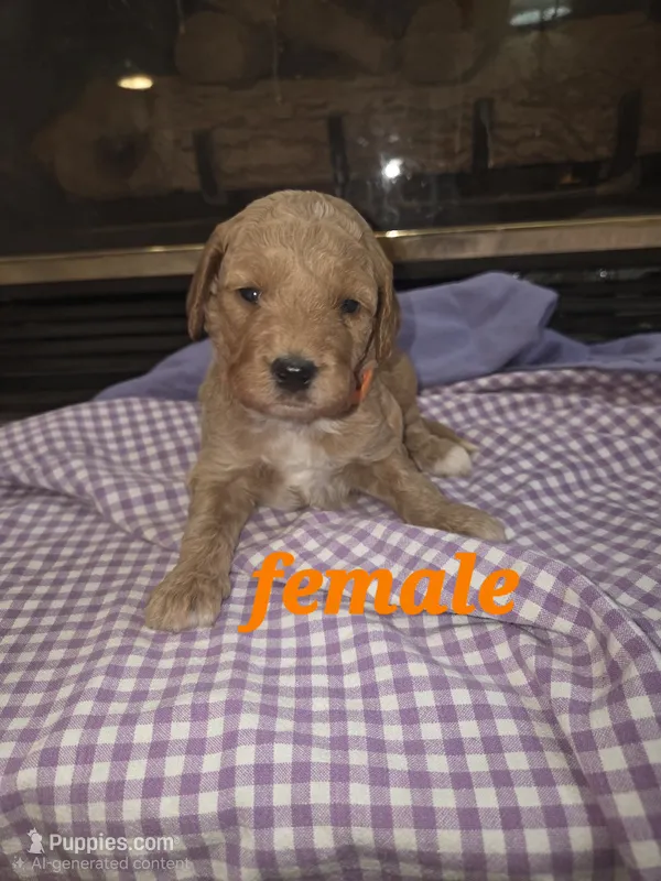 (orange) Missy – Goldendoodle, Miniature Goldendoodle puppy for sale in Penrose, CO