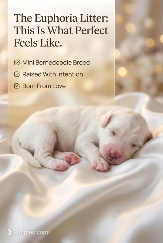 Jules, a female Bernedoodle for sale in Gulfport, MS – Photo 1 of 1