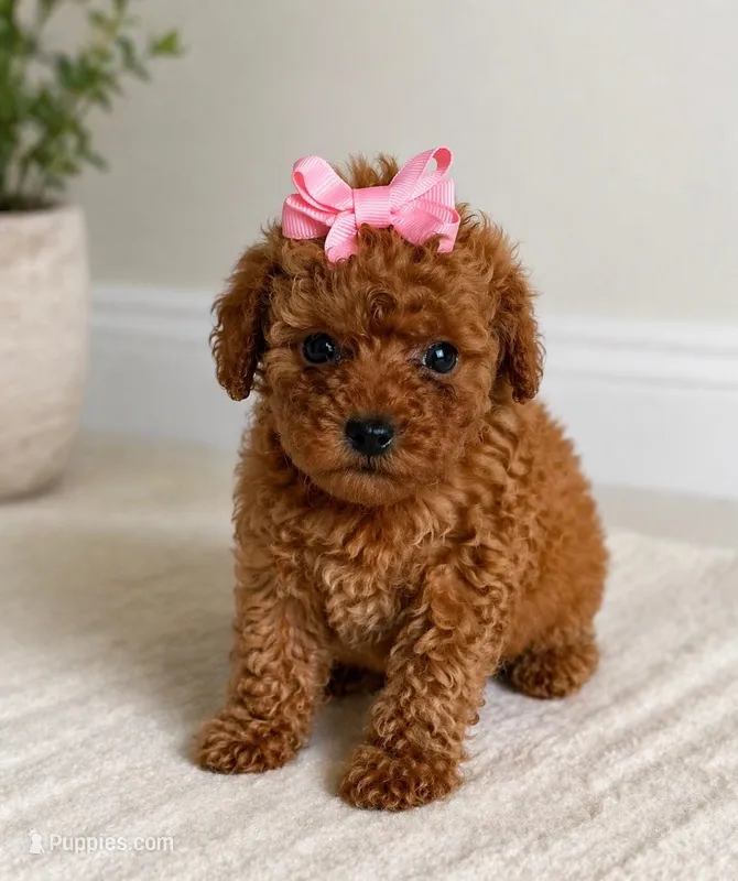Ginger  – Poodle - Toy  puppy for sale in Houston, TX