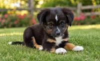 TINY Toy Male, a male Toy Australian Shepherd for sale in Milton, WI – 1 of 1