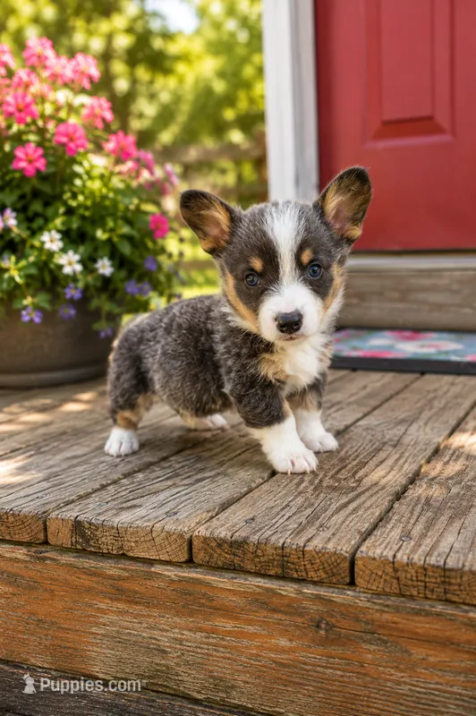 Bluie Boy, a male Pembroke Welsh Corgi for sale in Milton, WI – 1 of 1