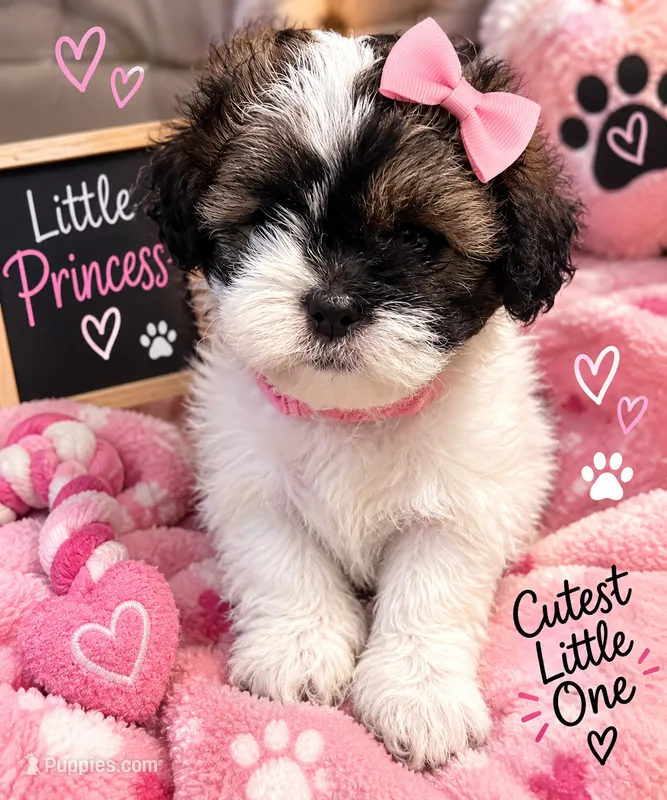 Wynter, a female Shihpoo and Shih Tzu for sale in Dacula, GA – 1 of 5