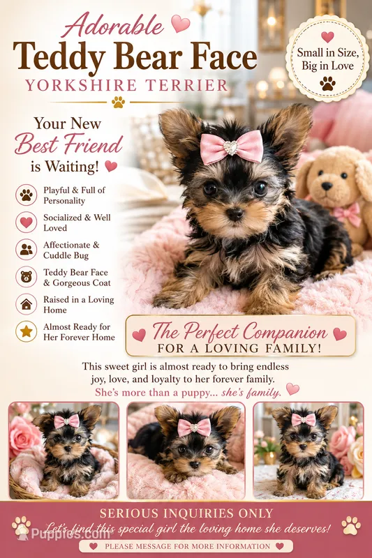 COCO – Yorkshire Terrier puppy for sale in North Port, FL