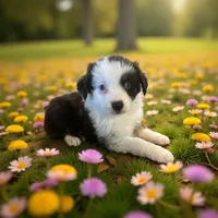 Evie, a female Toy Australian Shepherd for sale in Godley, TX – Photo 4 of 10