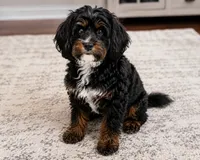 Boston Rob, a male Miniature Bernedoodle for sale in Gilbert, AZ – 5 of 5
