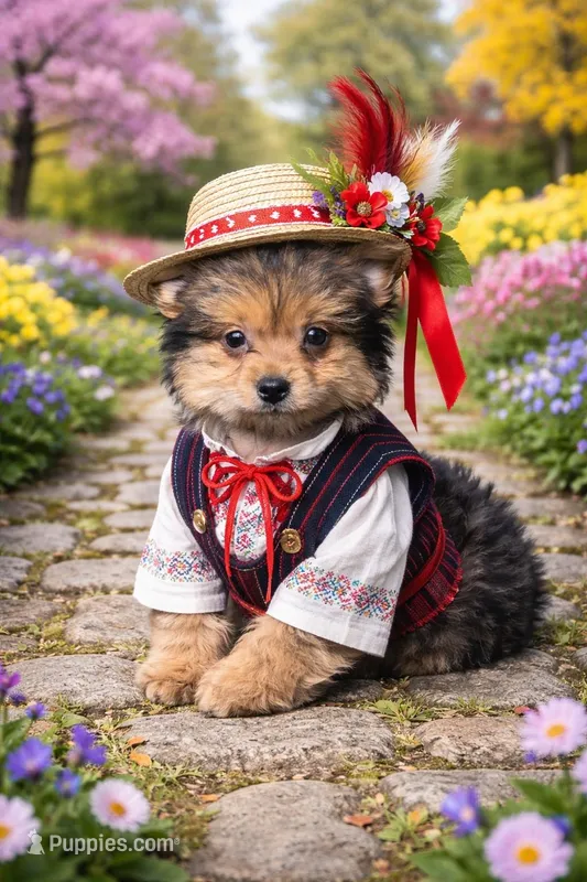 Dewey – Yorkipoo puppy for sale in Fowlerville, MI