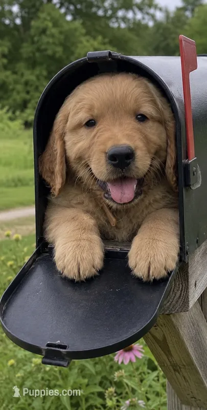 Tan collar male – Golden Retriever puppy for sale in Rector, AR