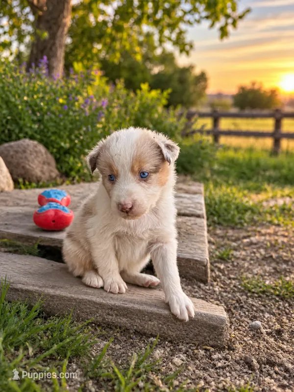 Linda – Australian Shepherd puppy on hold in Stockton, CA