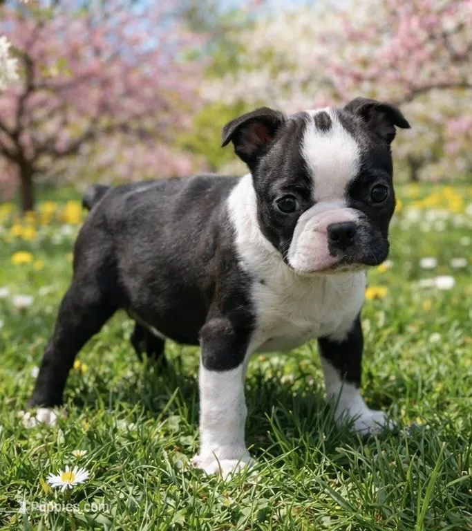 AKC Tibbs – Boston Terrier puppy for sale in Battle Creek, MI