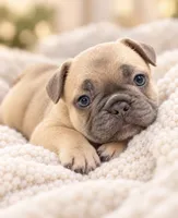 DNA-Confirmed Blue Fawn Female • Carries Chocolate - ruby collar, a female French Bulldog for sale in Millville, MN – 2 of 10