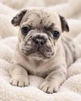 Male royal blue -  lilac merle, a male French Bulldog for sale in Millville, MN – 3 of 8