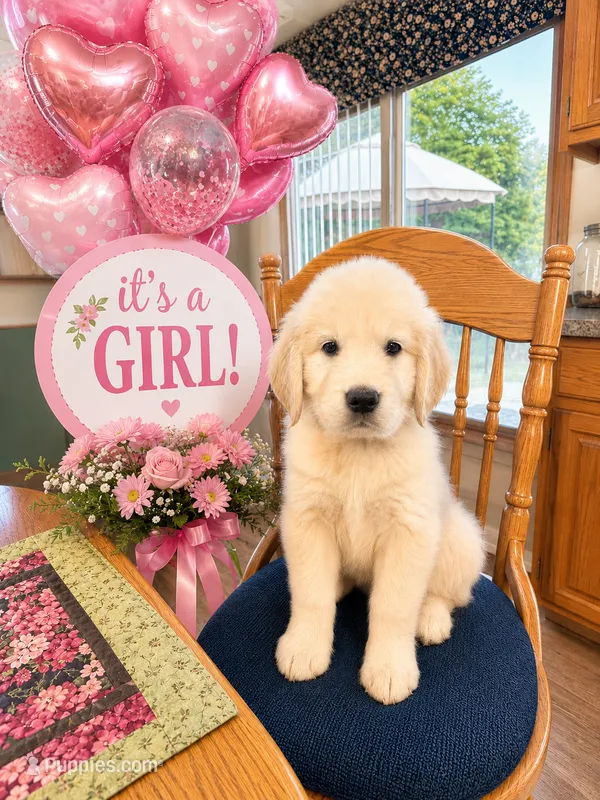 Female – Golden Retriever puppy for sale in Lockport, NY