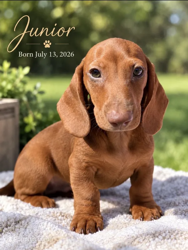 Junior  – Miniature Dachshund puppy for sale in Middleburg, FL