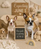 BLACK FEMALE, a female Boston Terrier for sale in Arlington, WA – 4 of 5