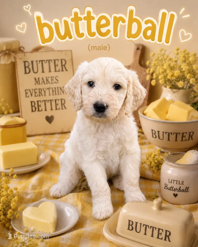 Butterball – Goldendoodle puppy for sale in Norman, OK