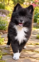 Sammy, a female American Eskimo and Pomsky for sale in Nashville, TN – 1 of 2