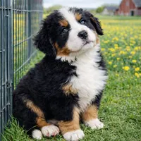 Bunson, a male Bernese Mountain Dog for sale in Boston, MA – Photo 1 of 2