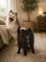 Walter , a male American Eskimo and Pomsky for sale in Nashville, TN – 2 of 2