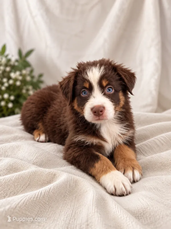 Q – Australian Shepherd puppy for sale in Phelan, CA