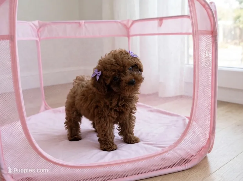 Darla – Poodle - Toy  puppy for sale in New Braunfels, TX