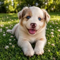 Red Merle Boy 1, a male Miniature Australian Shepherd for sale in Goleta, CA – 5 of 7
