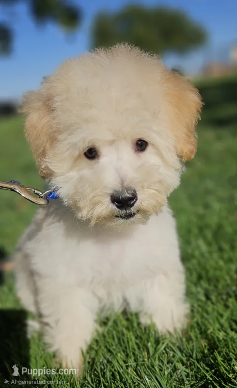 Small male Trained Mini – Soft Coated Wheaten Terrier, Whoodle puppy for sale in Los Angeles, CA
