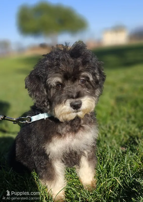 Small male Mini – Soft Coated Wheaten Terrier, Whoodle puppy for sale in Los Angeles, CA