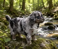 Pluto, a female Bernedoodle for sale in Hickory, NC – 4 of 10