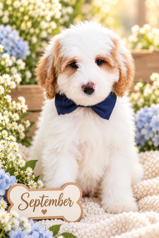 September  – Bernedoodle puppy for sale in Chino Hills, CA