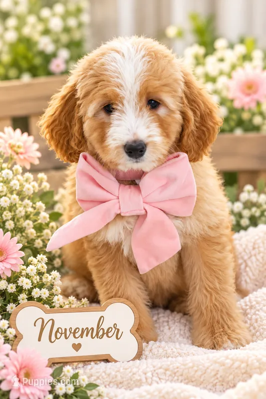 November  – Bernedoodle puppy for sale in Chino Hills, CA