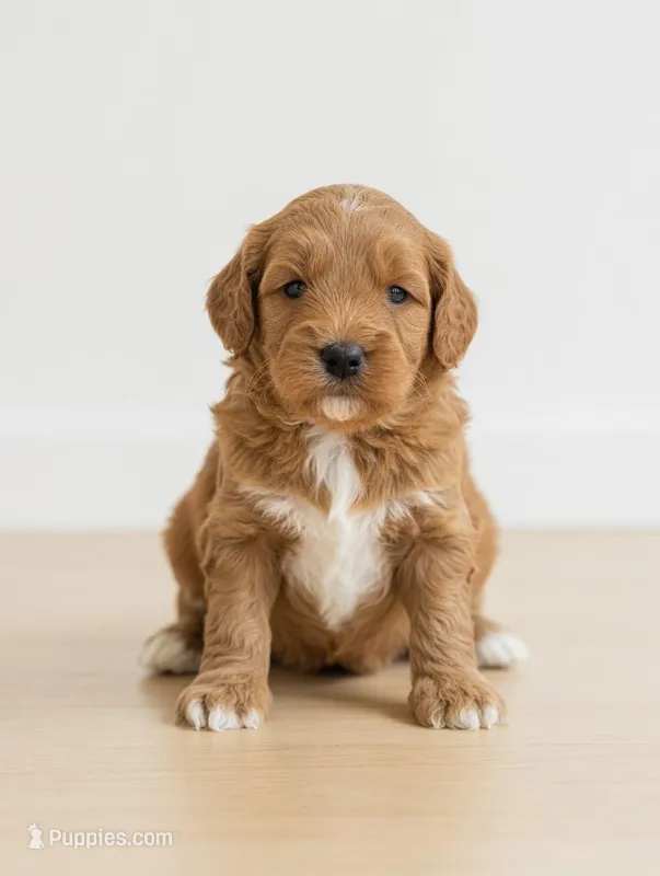 Scuttle – Miniature Goldendoodle puppy for sale in Bells, TX