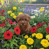 AKC Maya, a female Poodle - Toy  for sale in Elnora, IN – 2 of 4