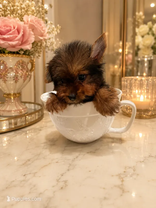 Jordi Chocolate color – Yorkshire Terrier puppy for sale in Orlando, FL