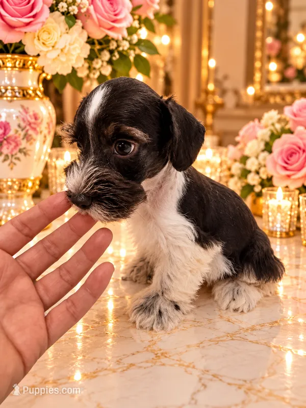 Liza Chocolate green eyes – Miniature Schnauzer puppy for sale in Orlando, FL