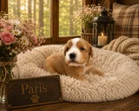 Paris, a male Miniature Golden Retriever for sale in Springfield, MO – 1 of 1
