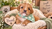 Toy - Hazel, a female Miniature Golden Retriever for sale in Springfield, MO – 2 of 3