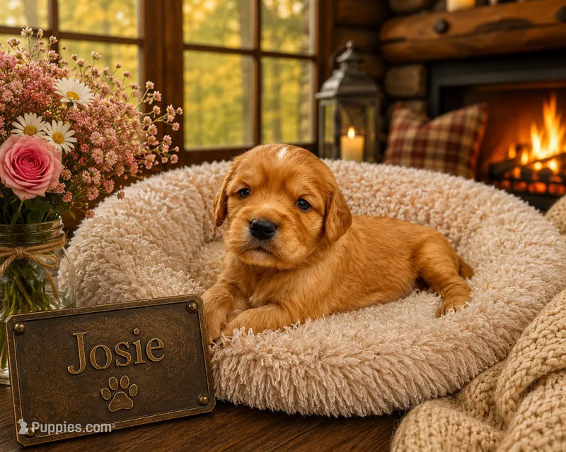Starlite  – Miniature Golden Retriever puppy for sale in Springfield, MO