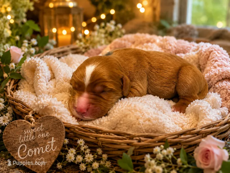 Comet – Miniature Golden Retriever puppy for sale in Springfield, MO