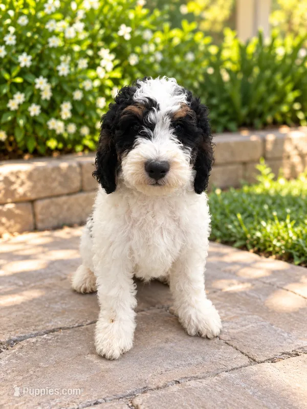 Milo  – Miniature Bernedoodle puppy for sale in Temecula, CA