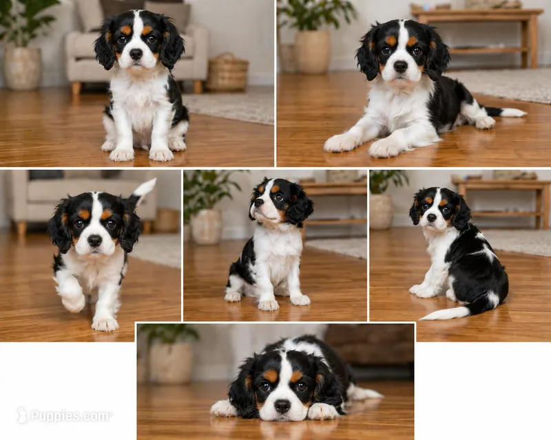 Tricolor boy – Cavalier King Charles Spaniel puppy for sale in Boston, MA