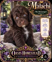 Malachi - Chocolate F2bb, a female Aussiedoodle for sale in Tulsa, OK – 4 of 6