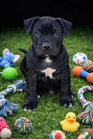 Black out, a male American Bully for sale in Hampton, GA – Photo 3 of 3