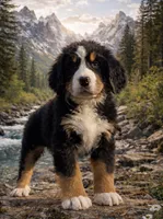 AKC Lainey -Import Bloodlines, a female Bernese Mountain Dog for sale in Hendersonville, TN – Photo 3 of 10