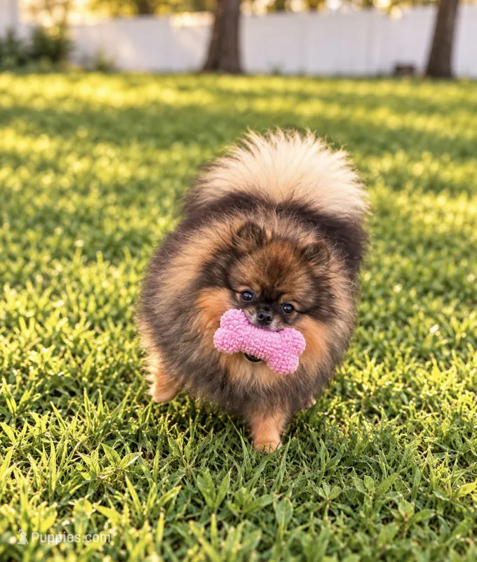 Ash – Pomeranian puppy for sale in North Port, FL