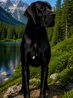 Stunning Euro bred to standard, a female Great Dane for sale in Oroville, WA – 3 of 3