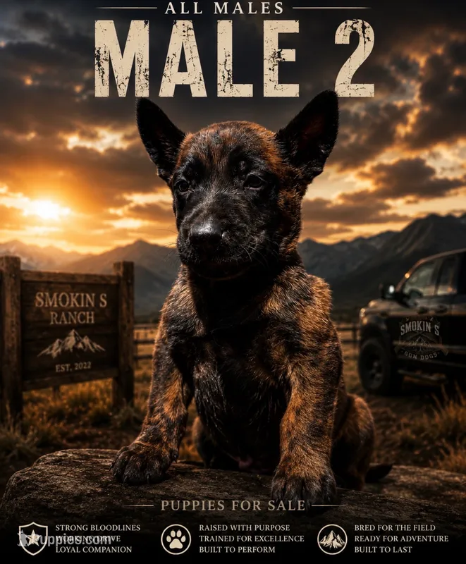 Daniel Boone – Belgian Malinois, Dutch Shepherd puppy for sale in Colorado Springs, CO